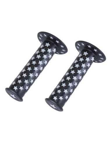 Star Grips 7/8 long 124mm 2006 Black White Star.